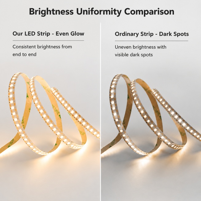 [第5屏]  Brightness & Uniformity Test Result. This screen demonstrates the actual lighting performance预览效果