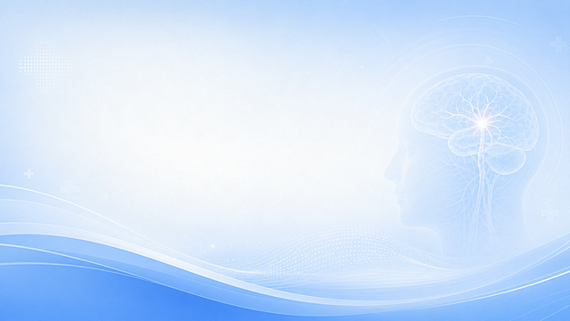 参考图风格生成PPT内容页背景图，和参考图风格一致，简约蓝色医疗风，比例16:9，纯背景预留内容排版空间，无文字，保持蓝色调，简约干净