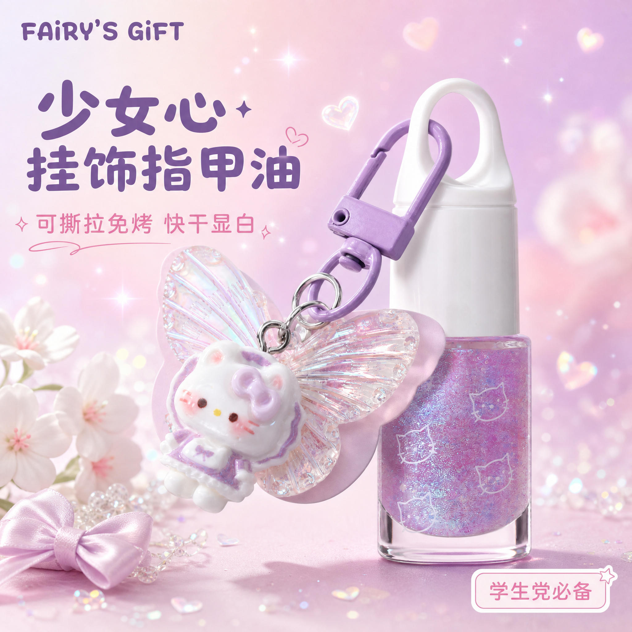 [主图-1] 首图品牌调性，展示FAIRY'S GIFT指甲油… - 图片创意预览