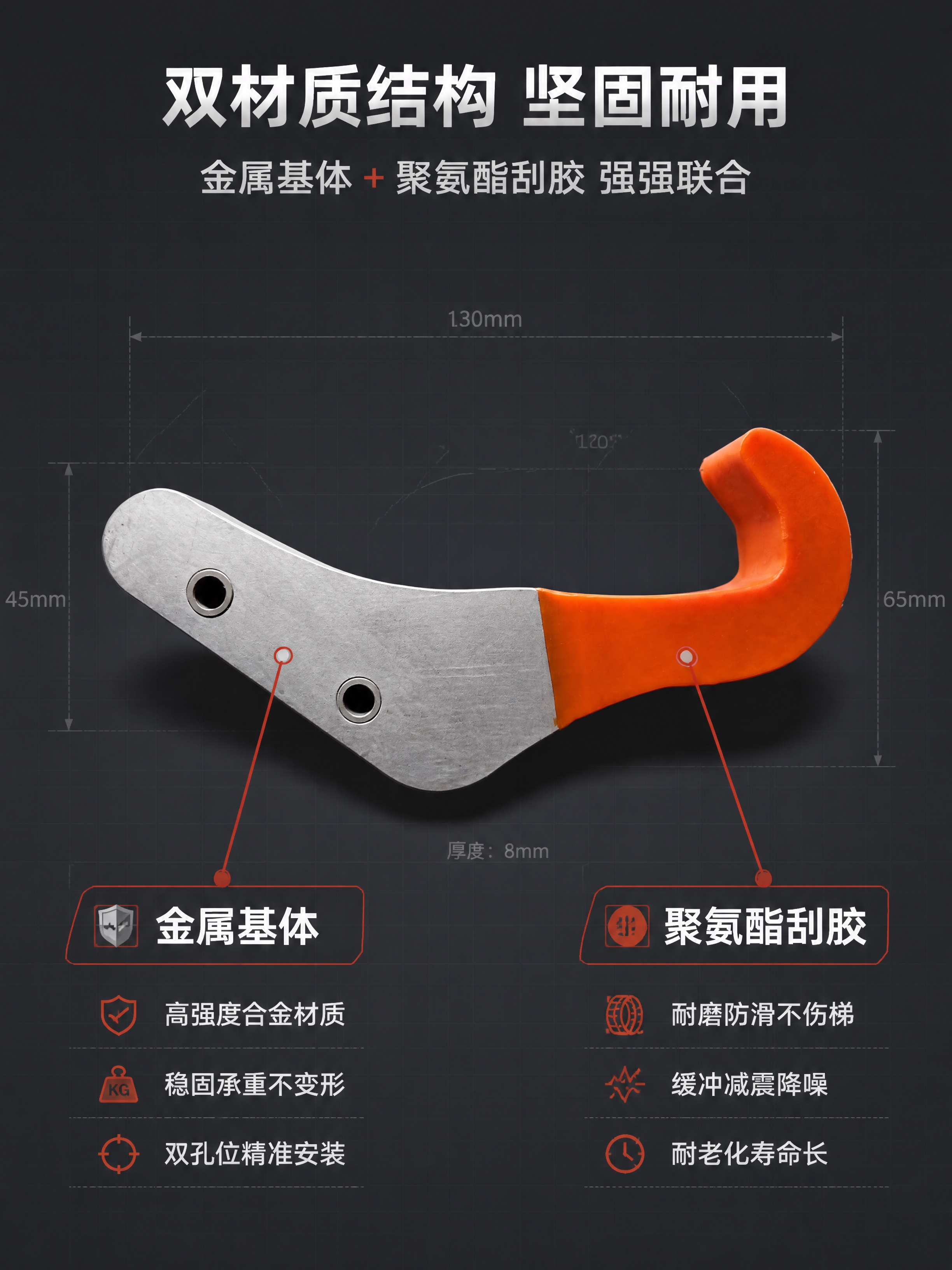 [第4张] 详情页结构材质解析-金属件+刮胶双材质拆解。本张使… - 图片创意预览