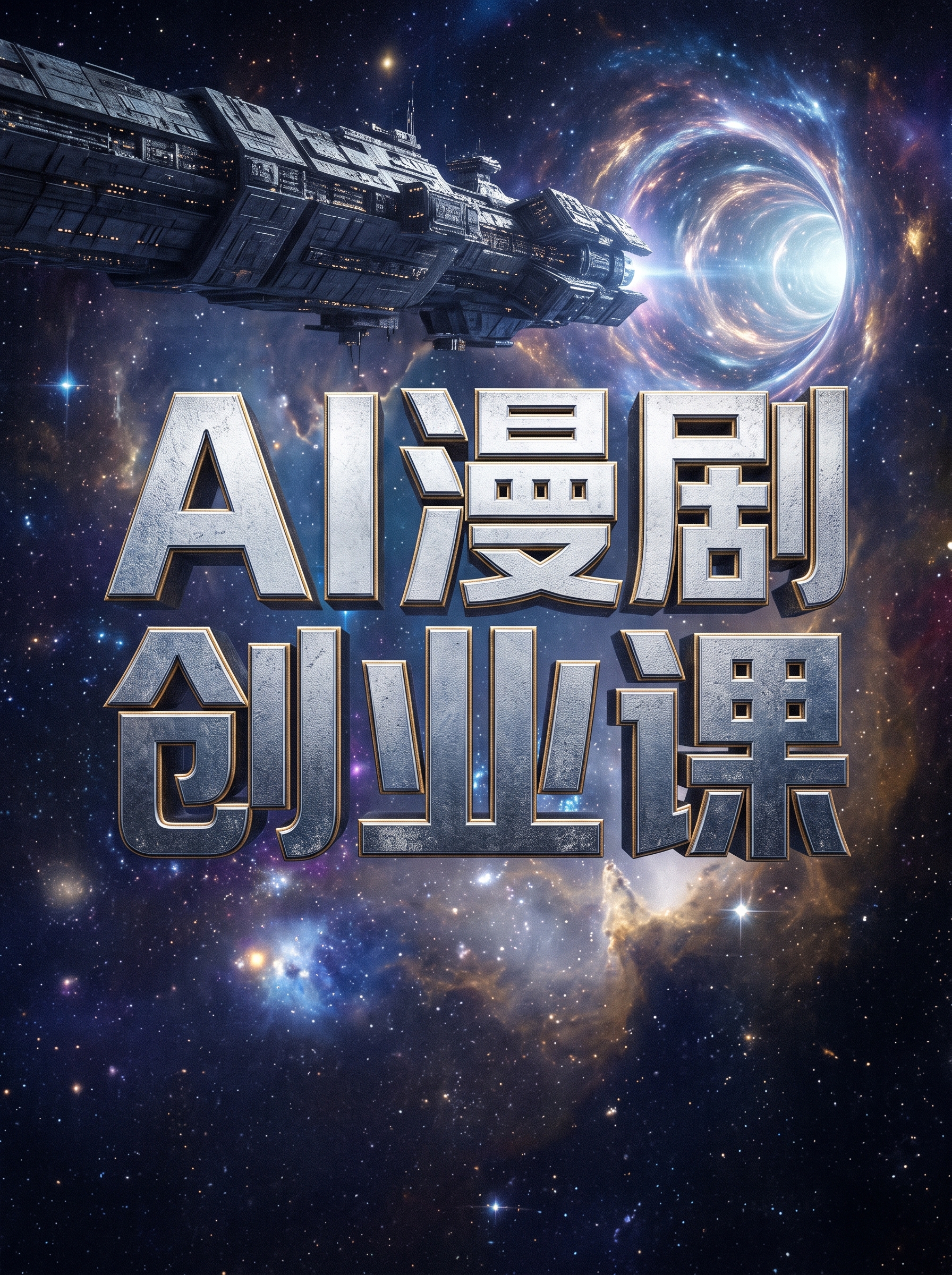 我是做AI漫剧培训机构的，帮我出一套小红书的图，比例是3:4，… - 图片创意预览