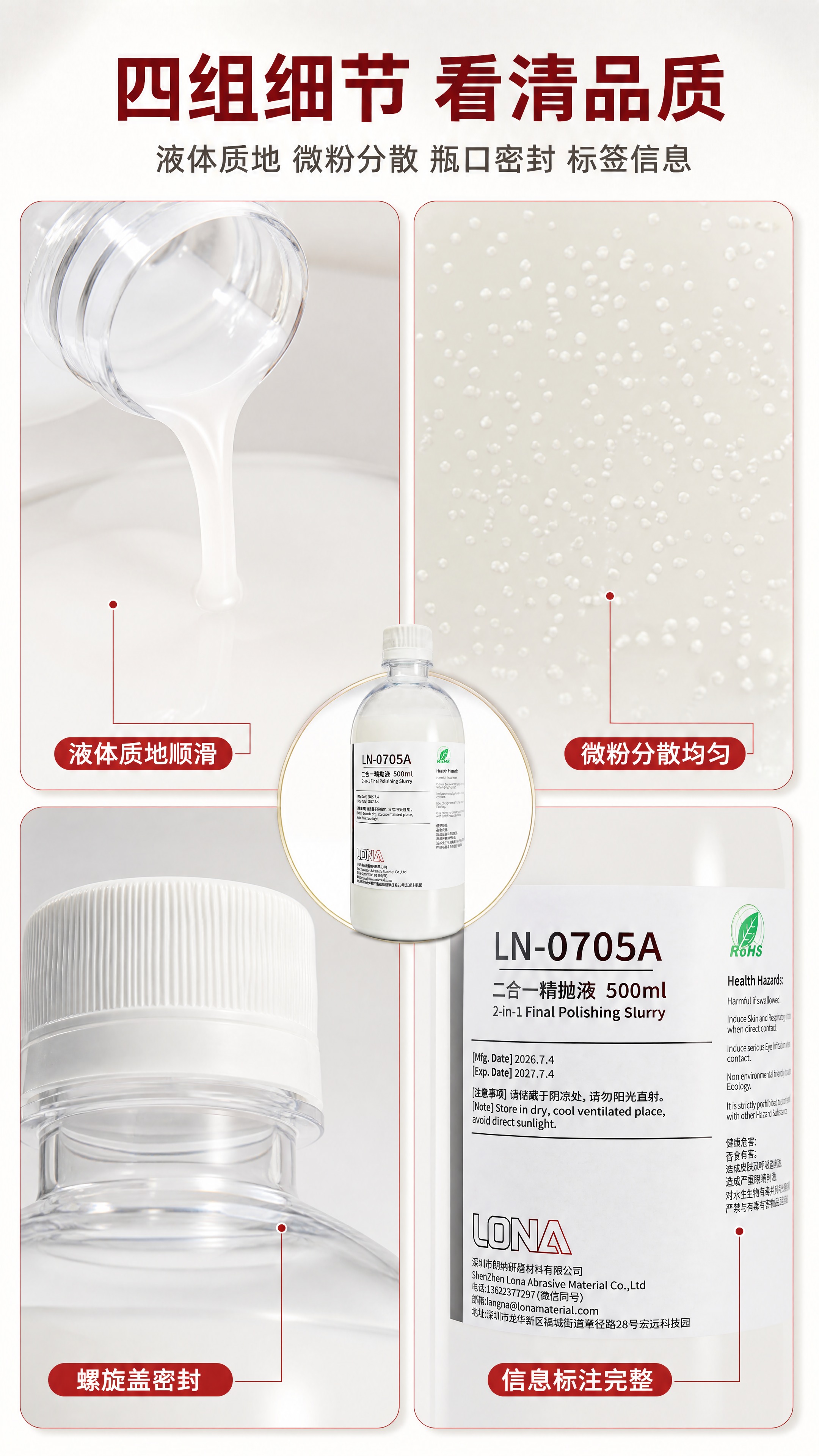 [商品] 使用【图1】LONA LN-0705A 二合一精抛液… - 图片创意预览