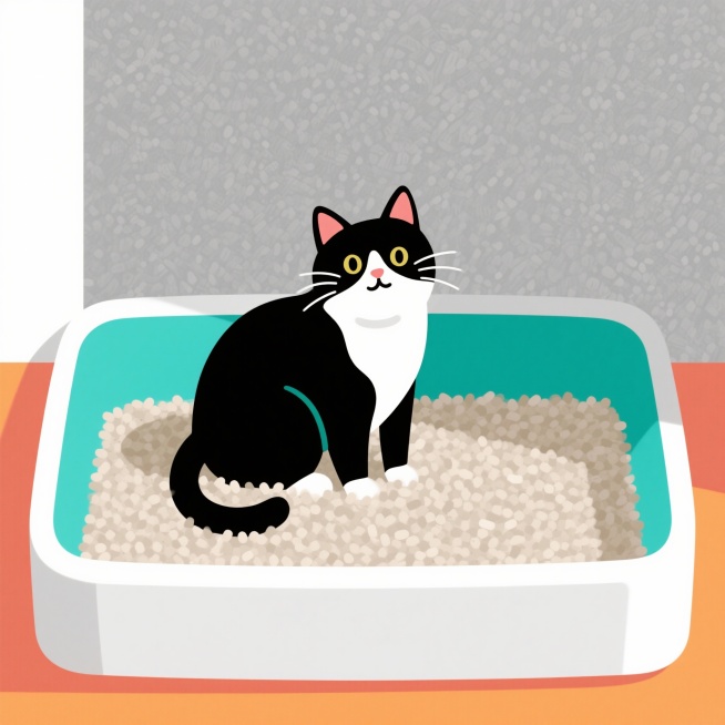 帮我生成猫砂背景预览效果