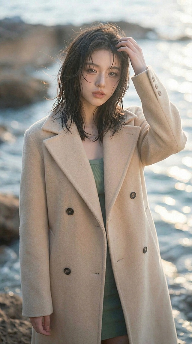 保留人物形象和风格，确保主体人物占据画面核心区域，视觉焦点完全集中在人物身上生成10张不同姿势的照片