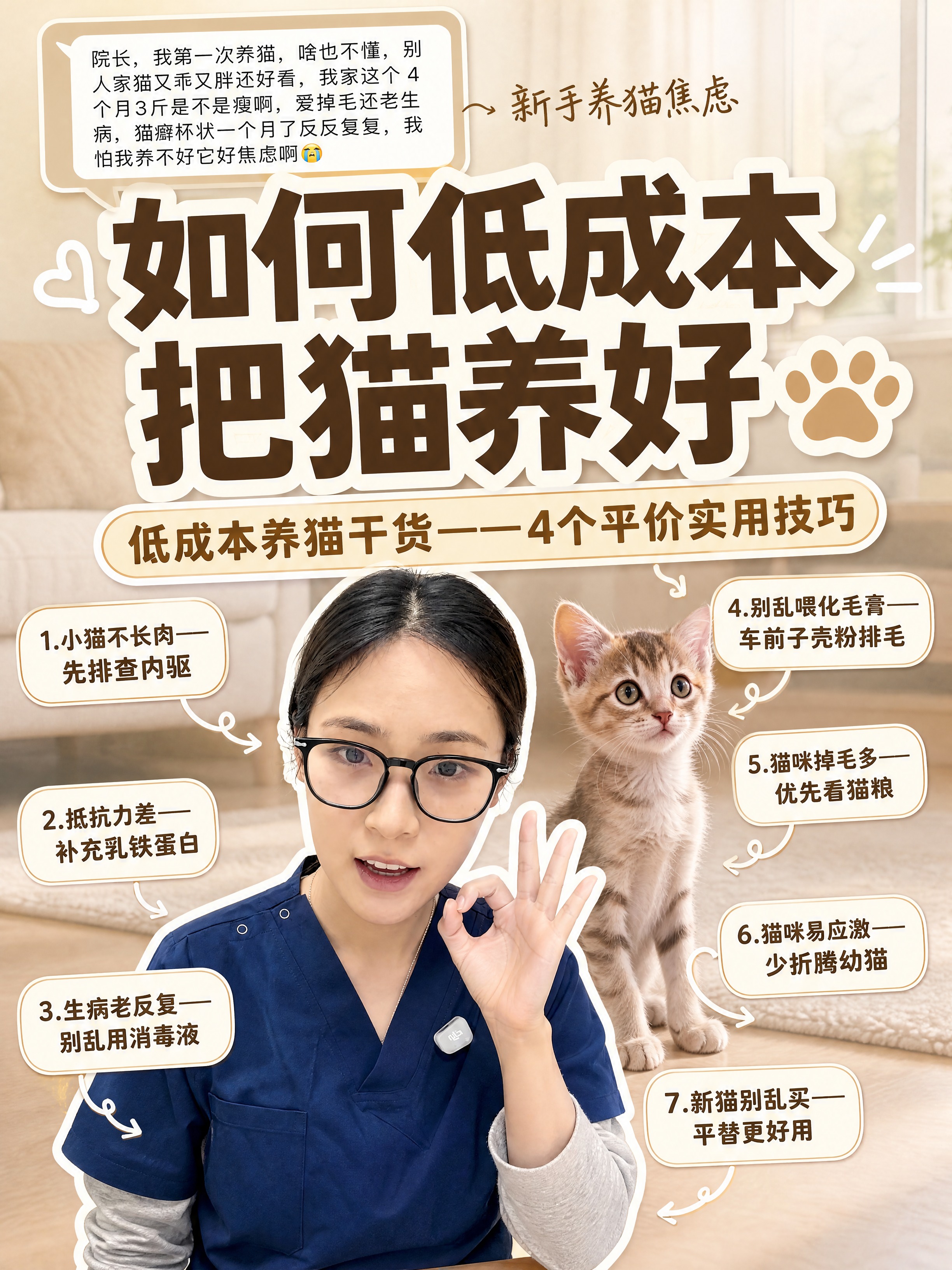 小红书笔记大字封面，配图大字，ins清新治愈风，版式精美，小红… - 图片创意预览