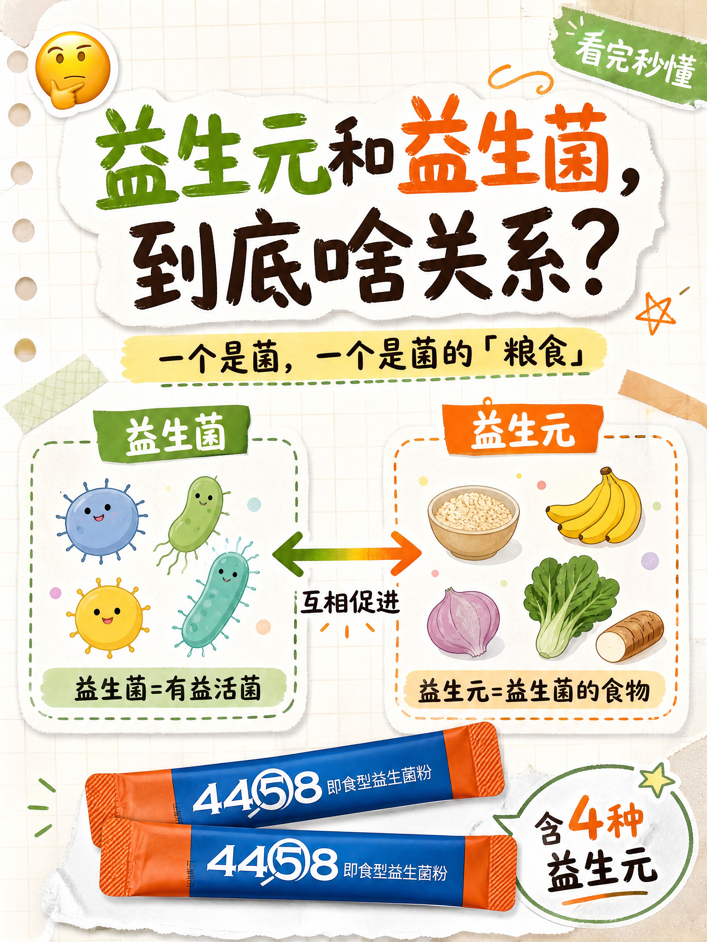 小红书笔记大字封面，配图大字，手账拼贴科普风，版式精美，小红书… - 图片创意预览
