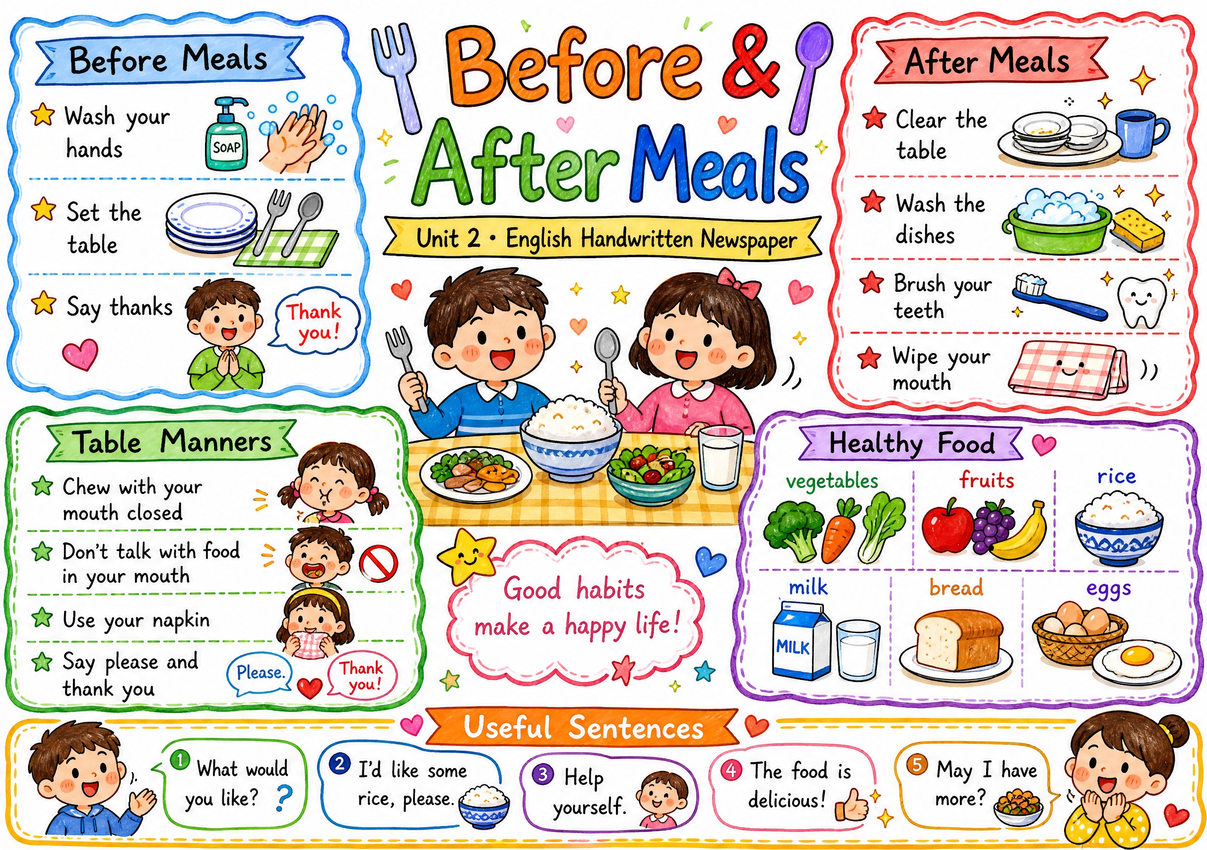 A hand-drawn marker-style Engli… - 图片创意预览