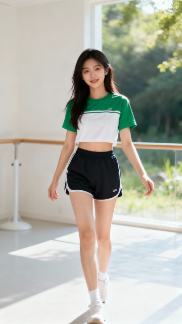 生成50张有关的小姐姐全身图片预览效果