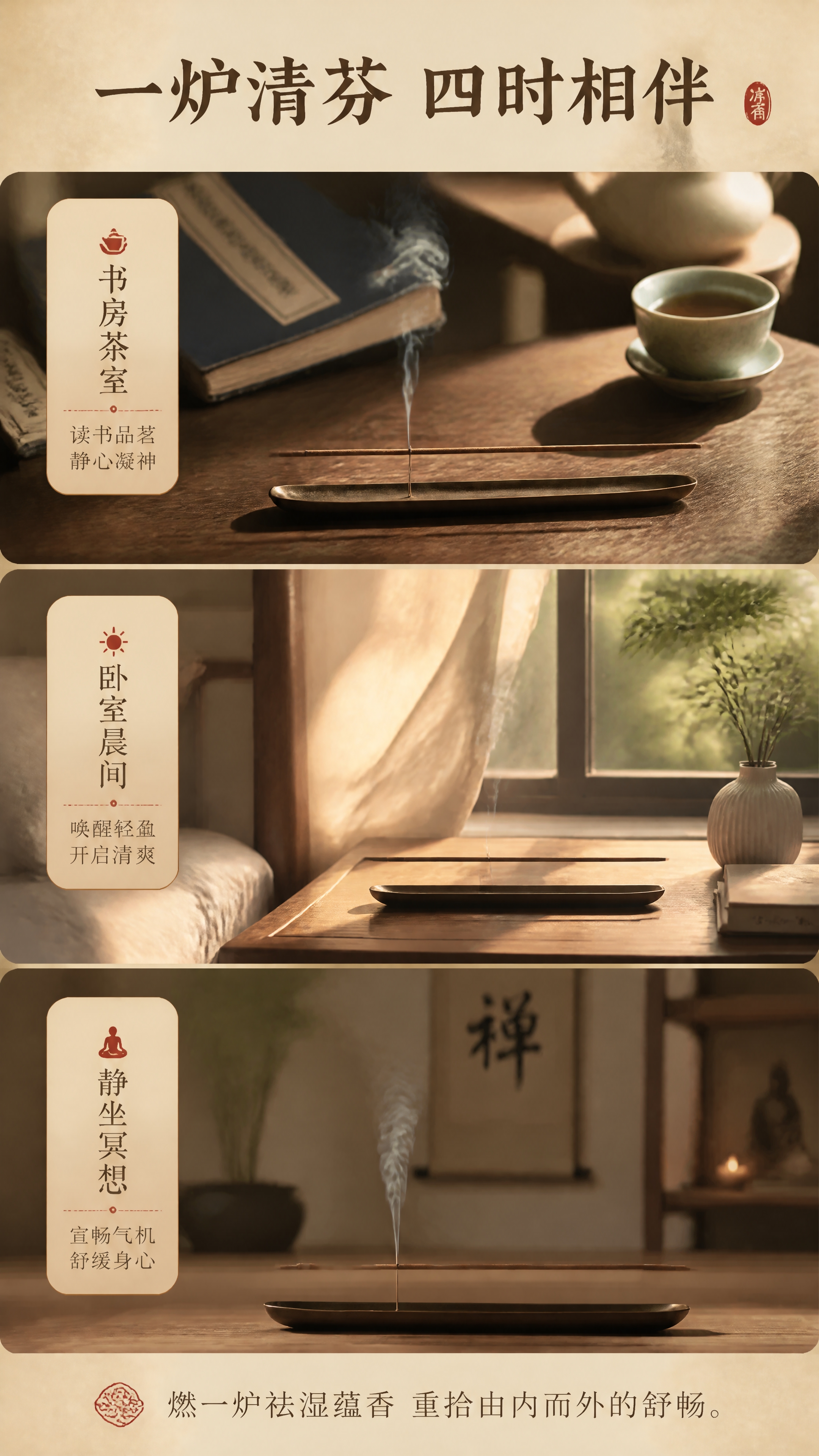 [商品] 使用【图2】单支线香；保留深棕色细长形态、均匀纹理；… - 图片创意预览