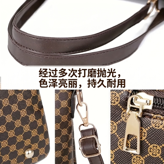 将图片中的MANY TIMES POLISHED AND SANDED, BRIGHT COLOR,DURABLE AS NEW改为经过多次打磨抛光，色泽亮丽，持久耐用，字体、排版和颜色均保持不变，其预览效果