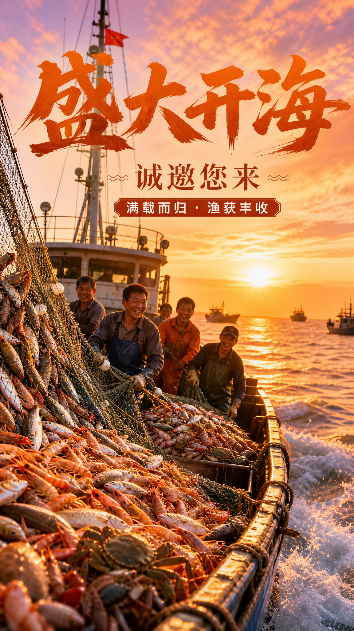 渔获丰收 - 图片创意预览
