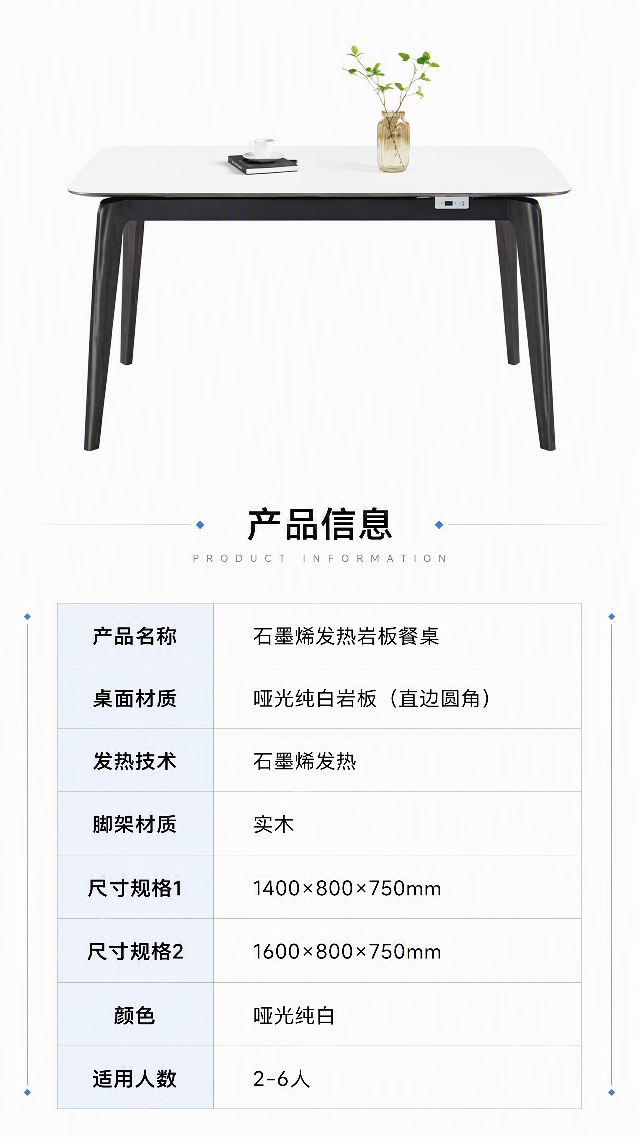 [第8张] 产品信息页-规格参数表。本张使用【图1】作为产品展… - 图片创意预览