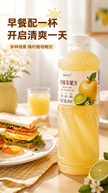 瓶子内部的饮料装满 ，其它不变预览效果