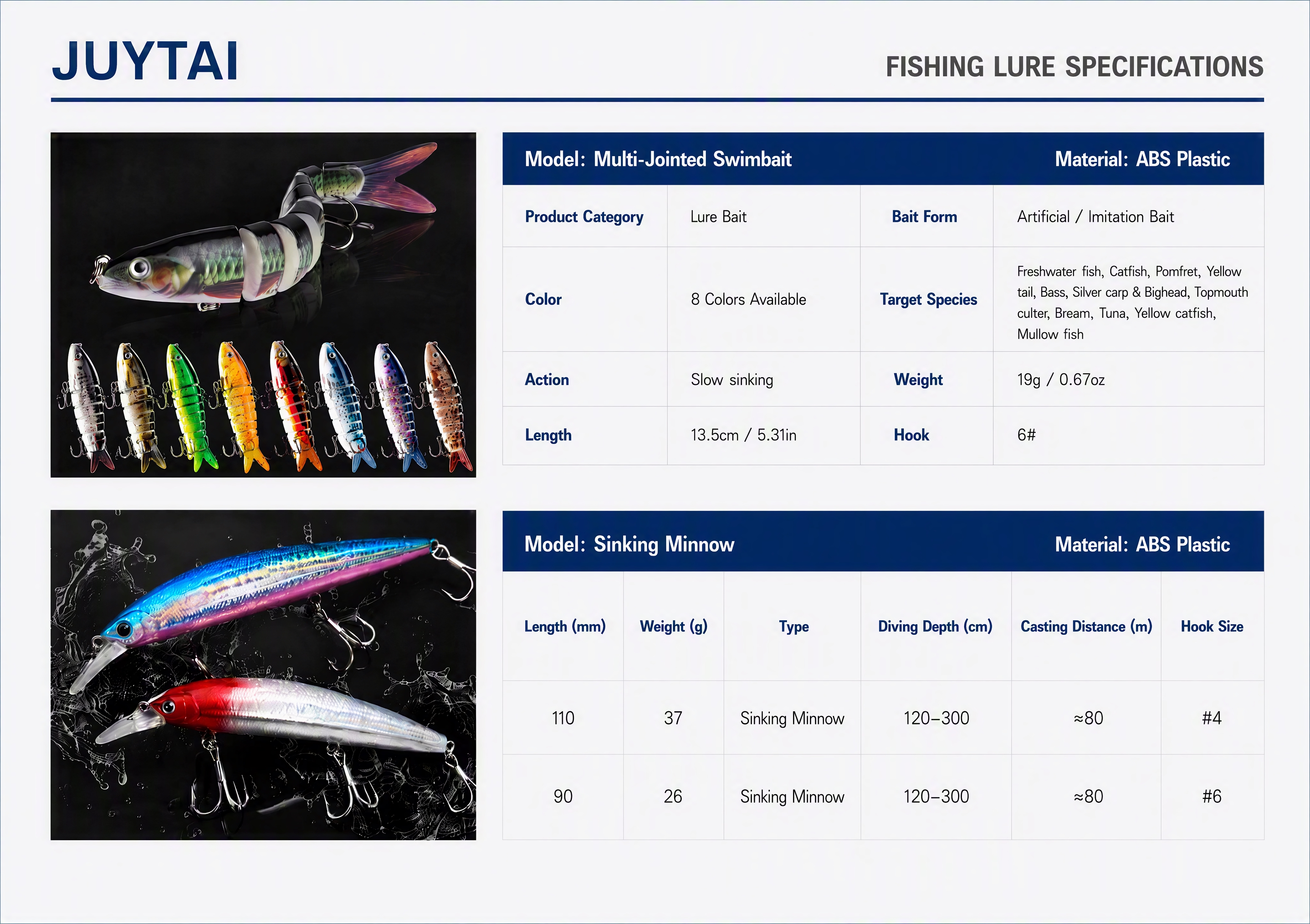 Revise the A4 fishing lure cata… - 图片创意预览