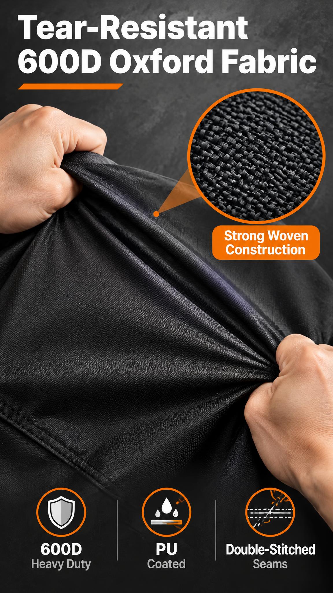 [主图-8] 烧烤罩 Grill Cover 耐用材质与抗撕裂… - 图片创意预览