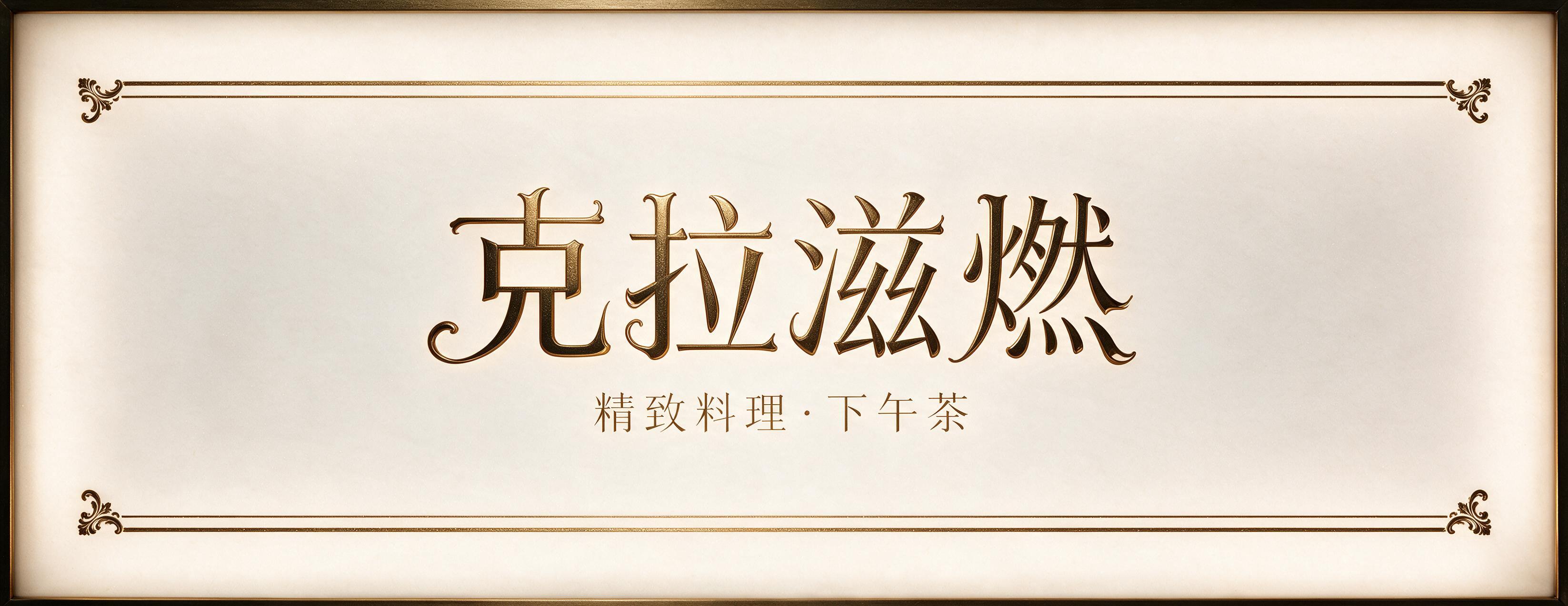 保持这张迪奥风格招牌的整体布局、背景、边框、副标全部不变。只将… - 图片创意预览