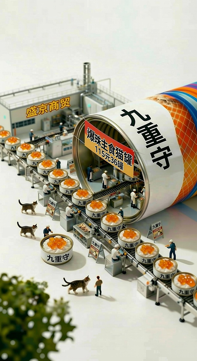 继续修改大罐体横幅为爆珠主食猫罐115元36罐