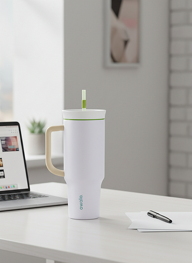 生成一个办公的场景图，要突出产品