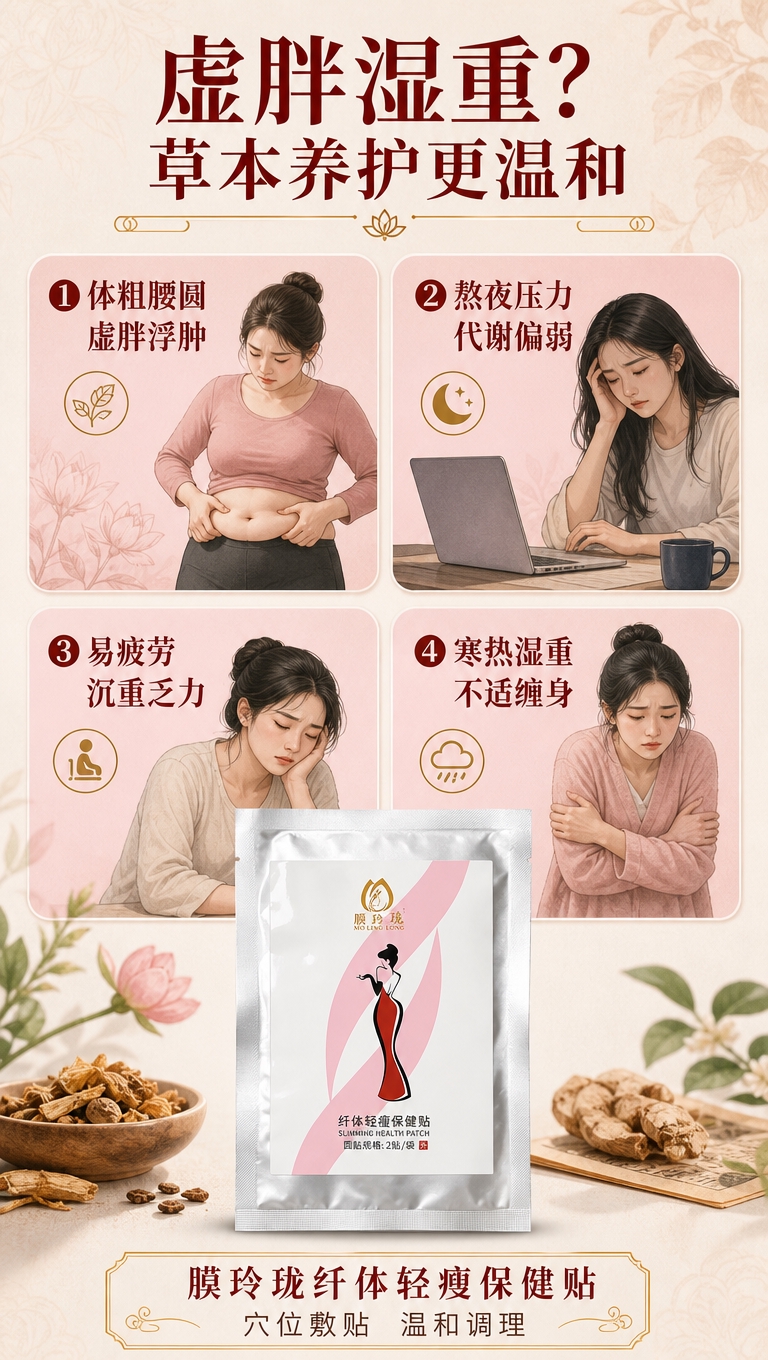 [商品] 使用【图2】膜玲珑纤体轻瘦保健贴独立铝箔袋正面；保留… - 图片创意预览