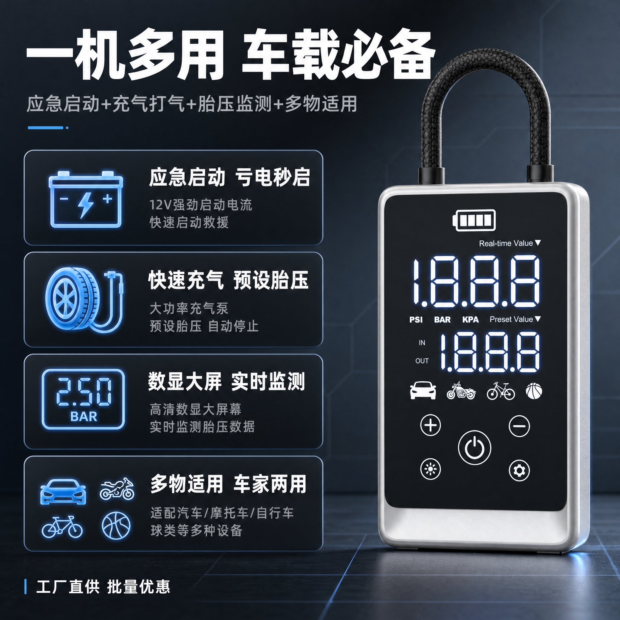 [主图-2] 核心价值卖点图，突出四大核心功能与购买价值。 [… - 图片创意预览