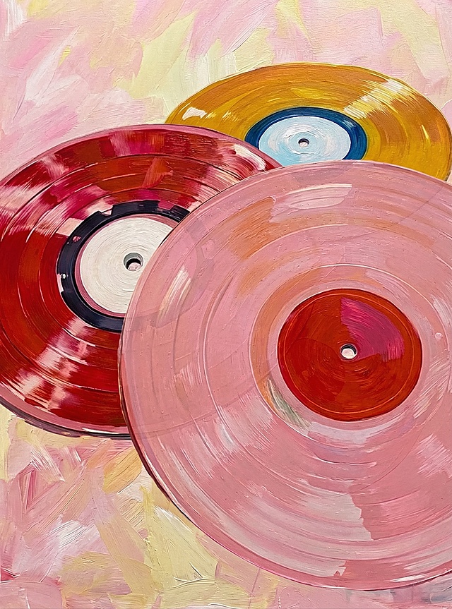 增加油画的手绘痕迹