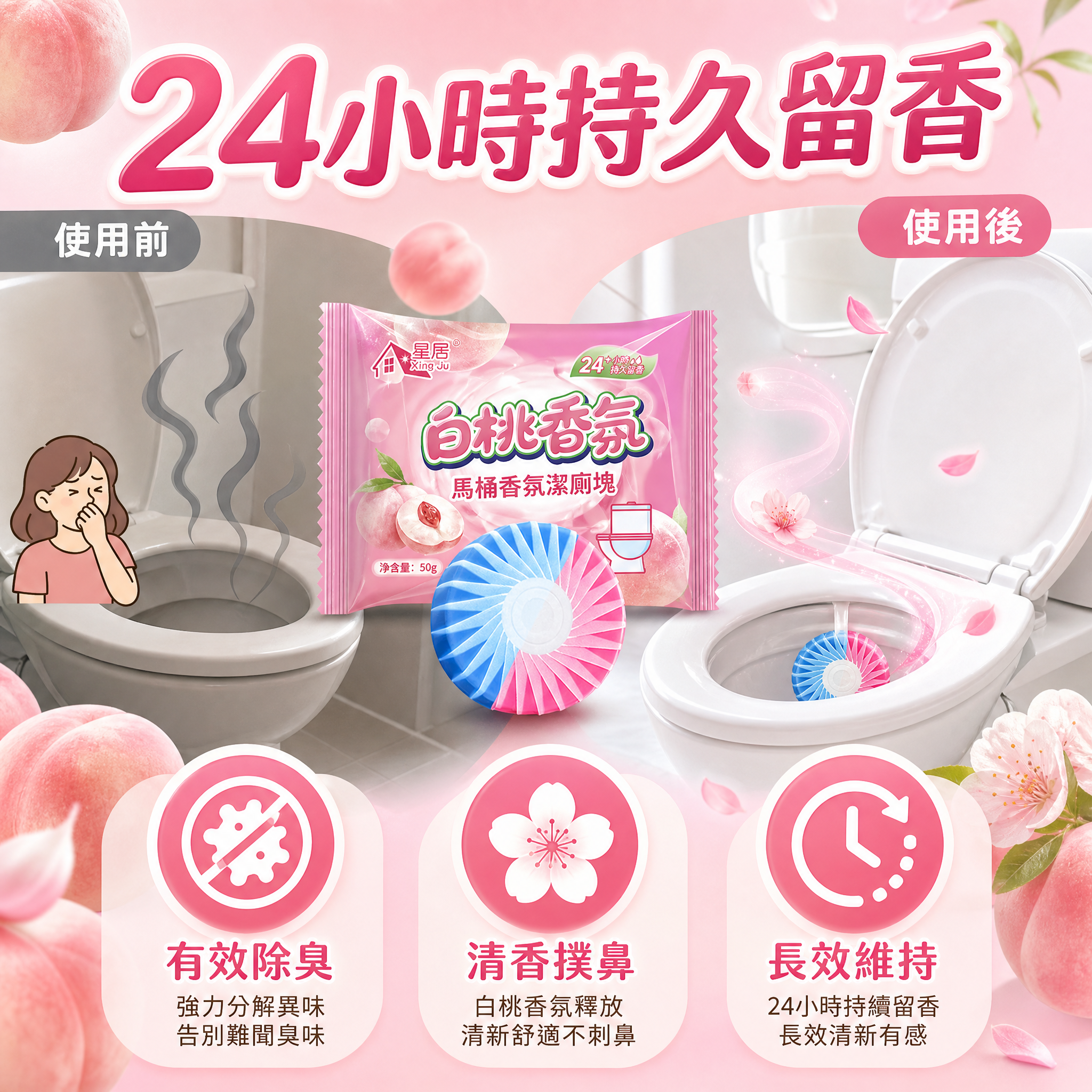 [主圖-2] 核心賣點 長效留香與除臭效果證明 [統一基調]… - 图片创意预览