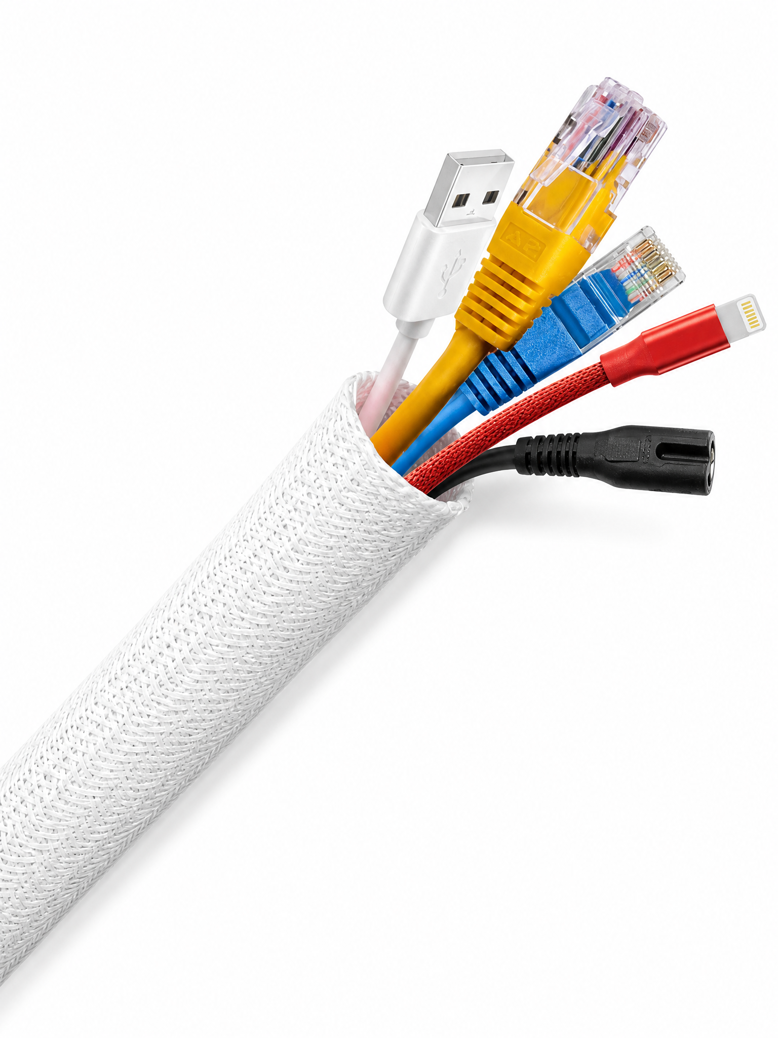 [主图-1] Nylon Braided Cable Slee… - 图片创意预览