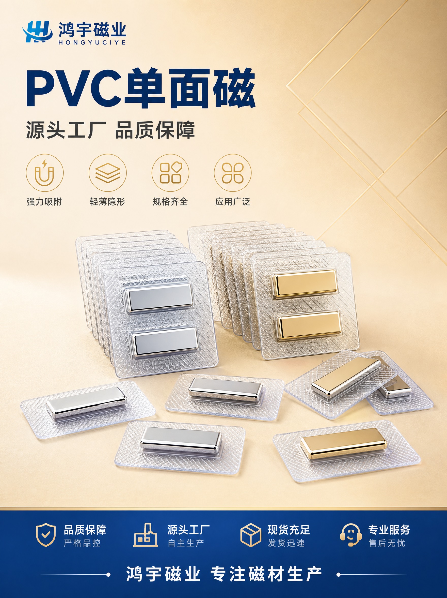 [商品] 使用【图1】【图2】【图4】长方形PVC单面磁产品；… - 图片创意预览