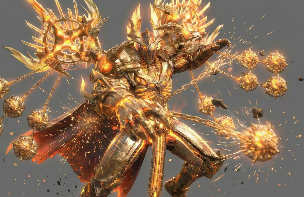 左手臂的动作冲向镜头。预览效果