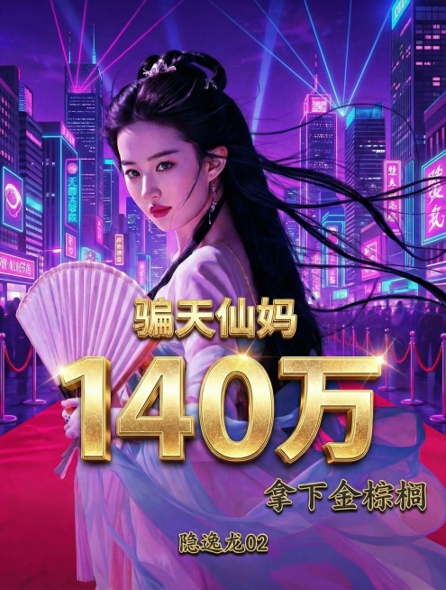 删除图片底部第三行的文字“骗天仙妈140万，”，保留其他文字和画面元素预览效果