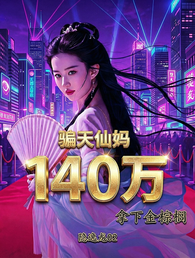 删除图片底部第三行的文字“骗天仙妈140万，”，保留其他文字和画面元素