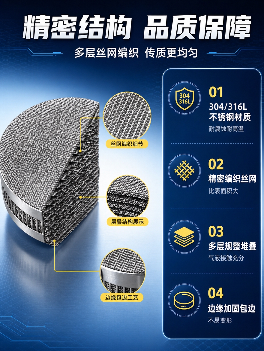 [商品] 使用【图1】金属丝网填料产品；保留圆盘形结构、金属丝… - 图片创意预览