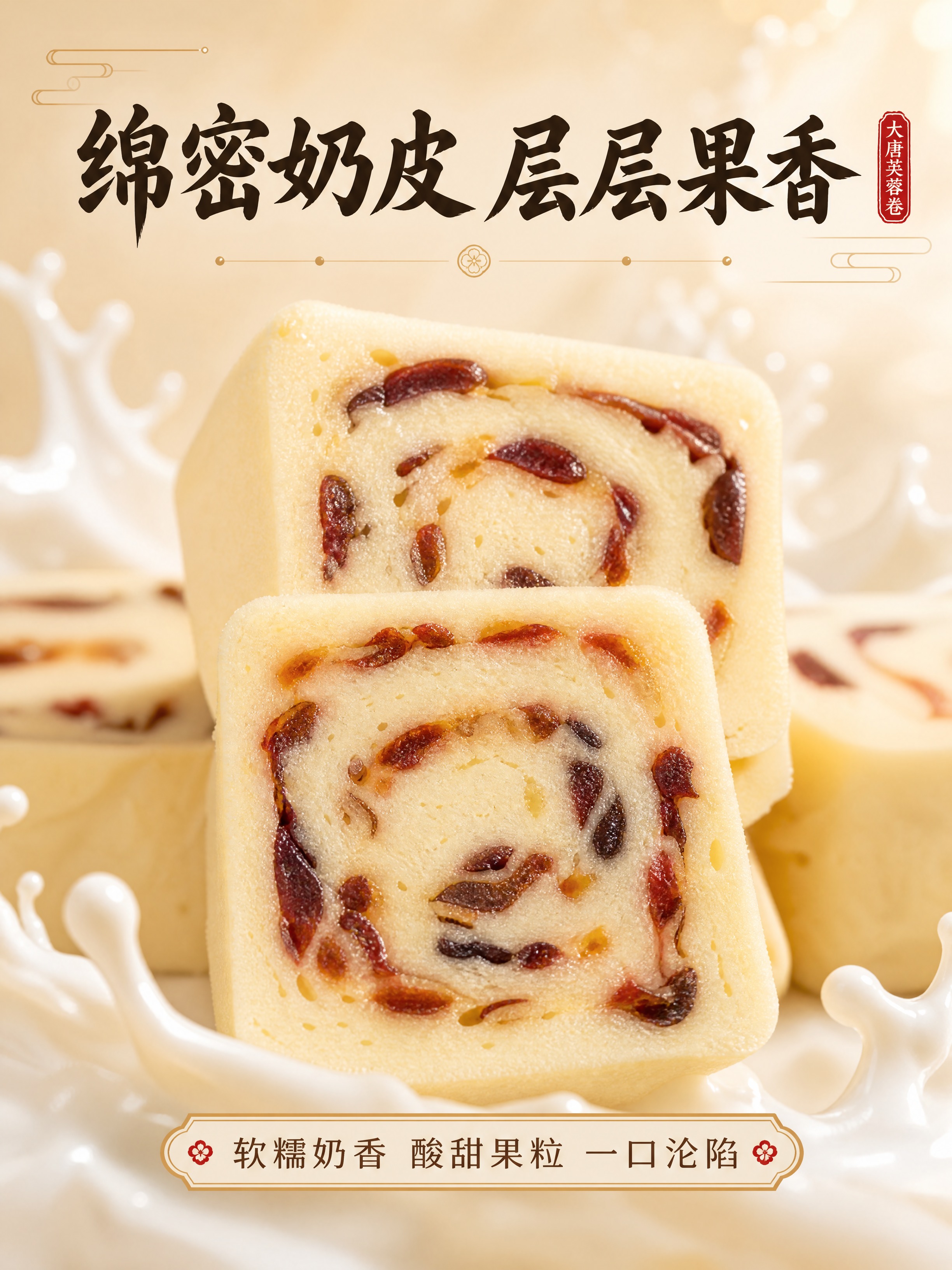 [商品] 使用【图4】【图6】大唐芙蓉卷剖面特写图；保留产品方… - 图片创意预览