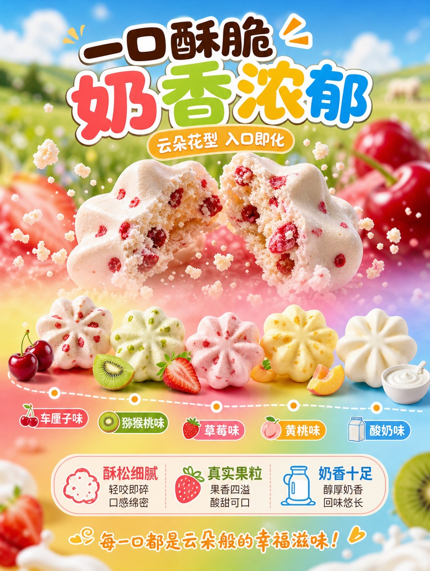 [商品] 使用【图1】车厘子味、【图2】猕猴桃味、【图3】草莓… - 图片创意预览