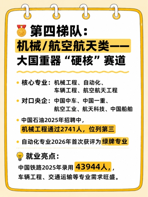 小红书求职干货内页，保持和封面一致的线圈笔记本风格：浅米色底、黄色边框、线圈顶部装饰，整体设计简化，弱化插画装饰，完全突出文字内容。保留清晰文字层级，重点数据用黄色块高亮标注，所有文案完整保留，排版干预览效果