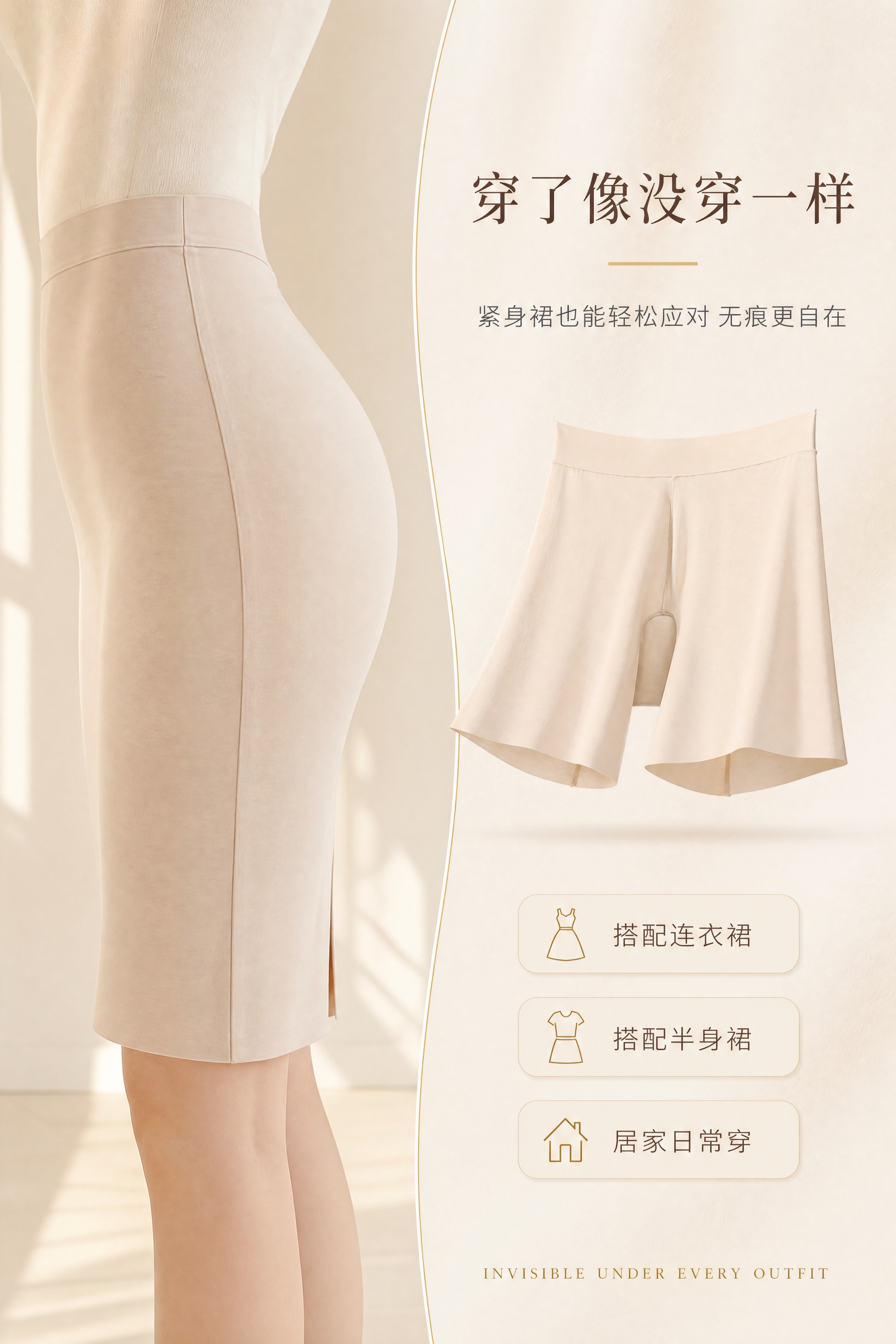 [商品] 使用【图6】肤色安全裤悬浮图和【图4】白色安全裤悬挂… - 图片创意预览