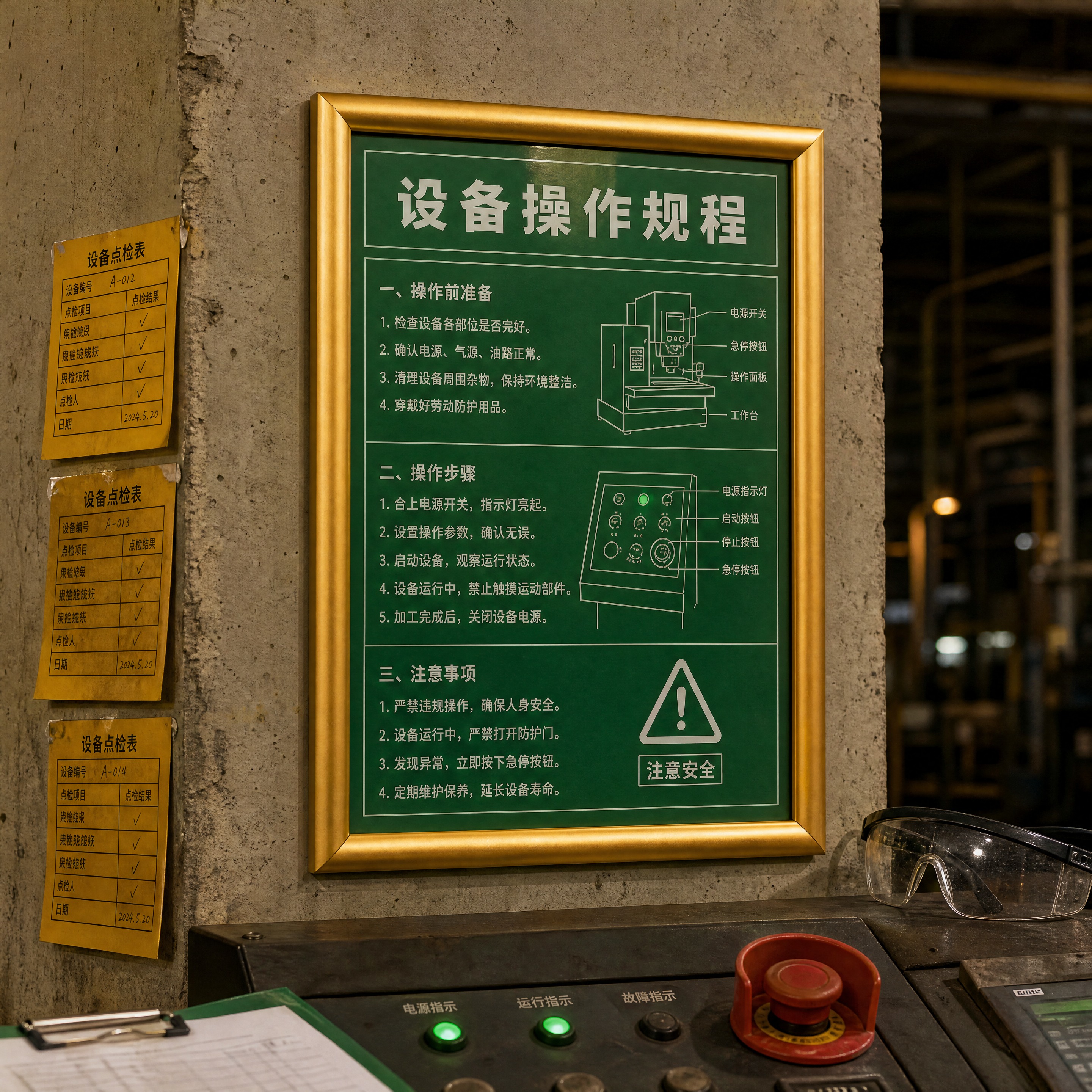 超写实工业空间摄影。 主体：相框严格参照上传产品图，完整保留所… - 图片创意预览