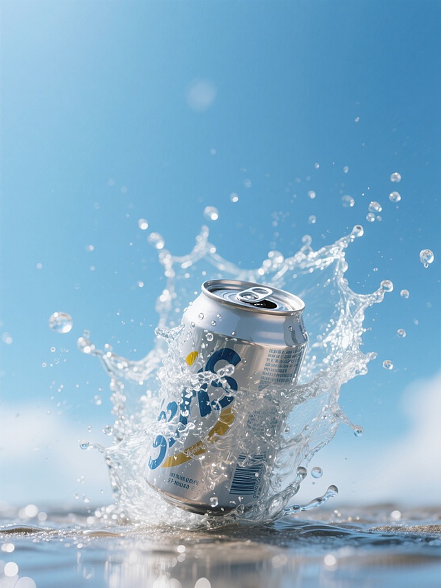 夏日饮品摄影图