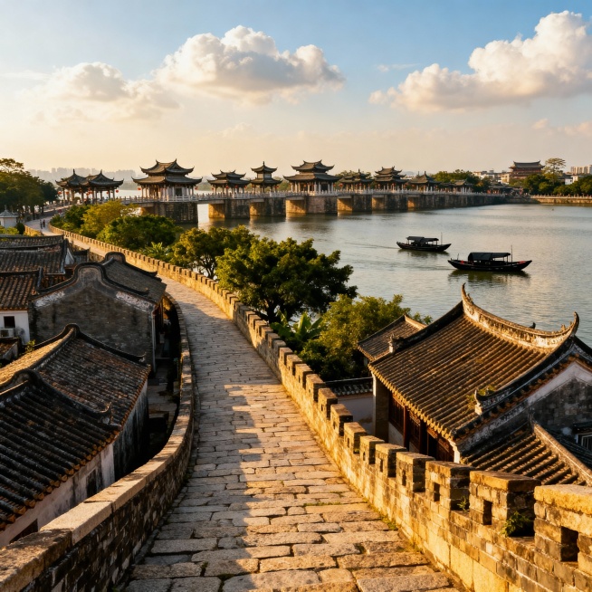 生成一张潮州的风景图预览效果