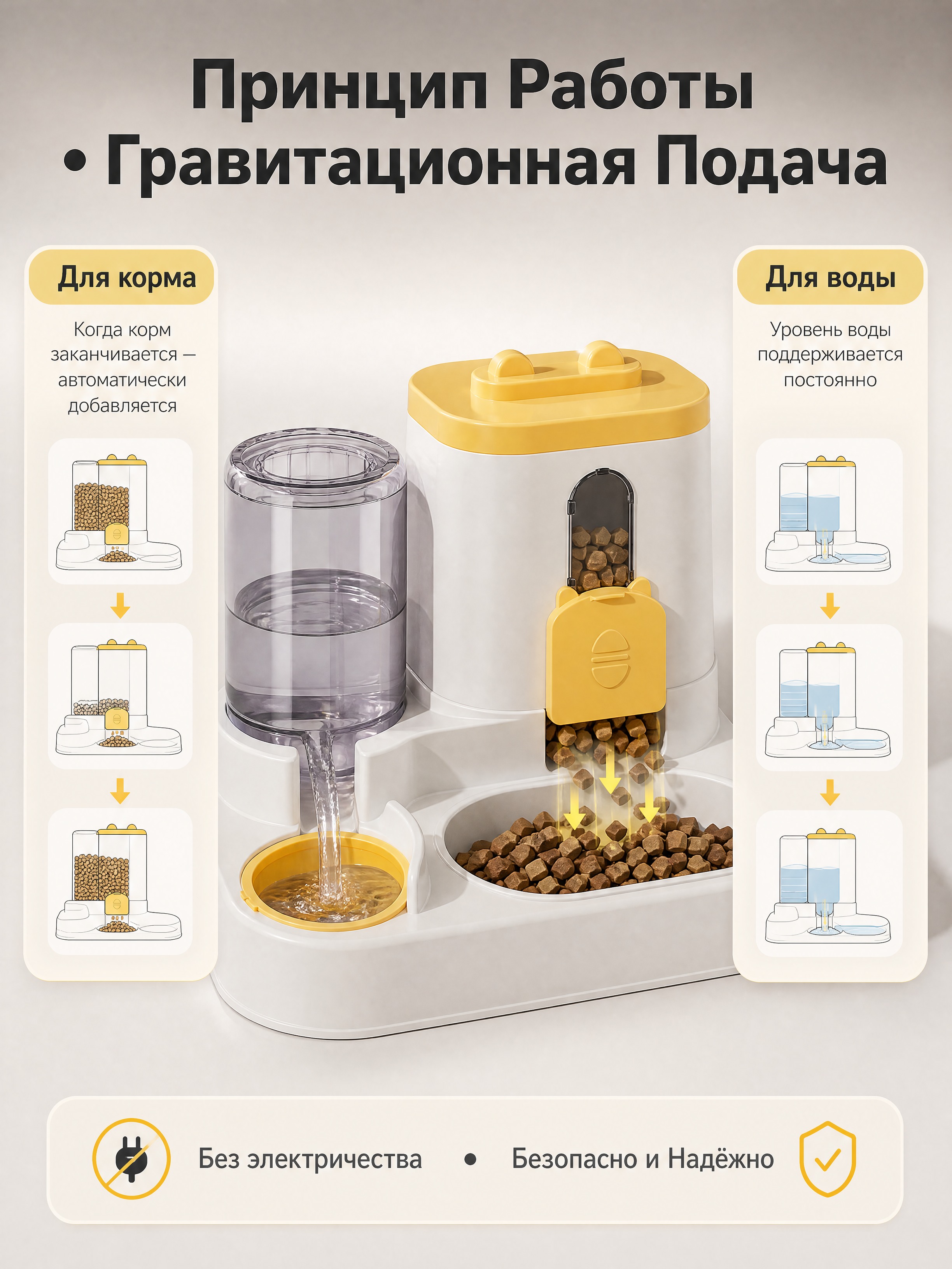 [商品] 使用【图1】宠物自动喂食喂水一体机；保留整体结构、白… - 图片创意预览