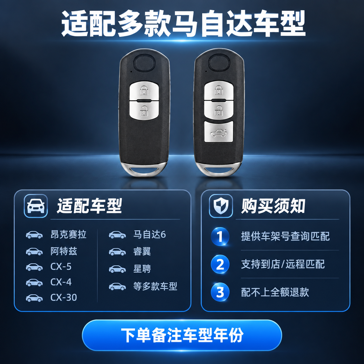 [主图-5] 购买决策信息图，展示适配车型范围与购买须知，帮助… - 图片创意预览