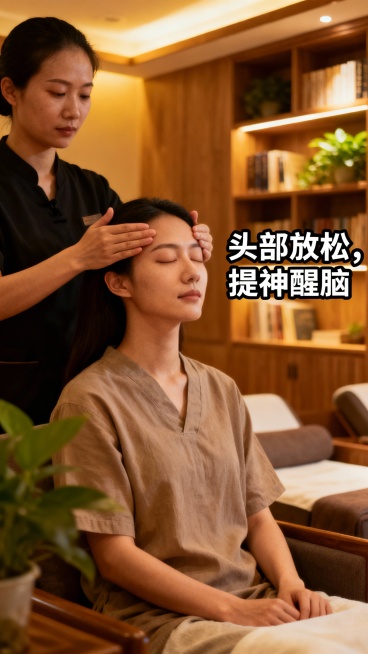 生成50张按摩推拿图片，可以加入点文字预览效果