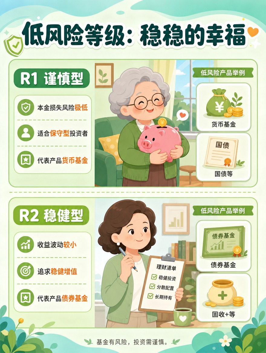 [商品] 无实物商品，基金风险等级科普长图文第4张 [画面]… - 图片创意预览