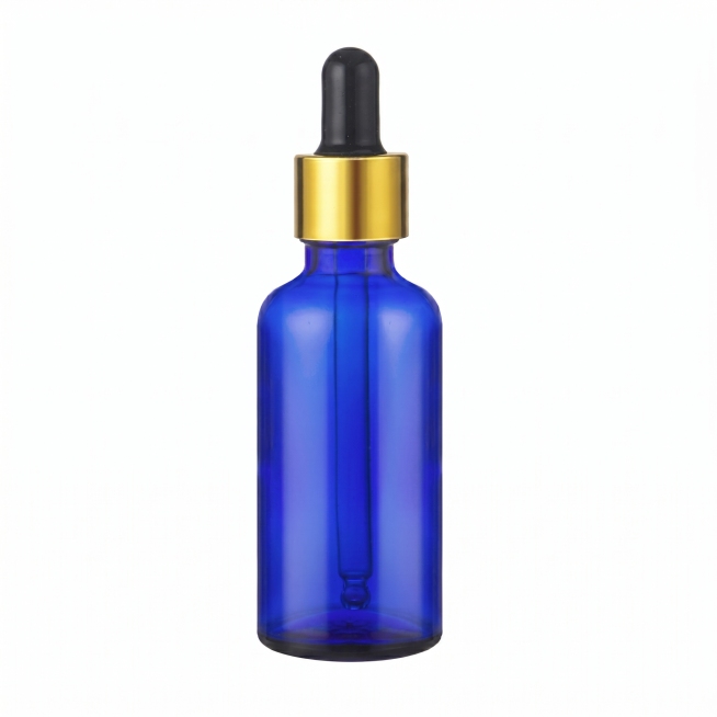 [Main Image 1] Blue essential oil dropper bottle, the first image of the cross-border e-commerce lis预览效果