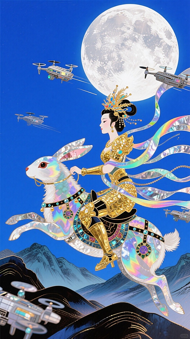 科技风与古人结合