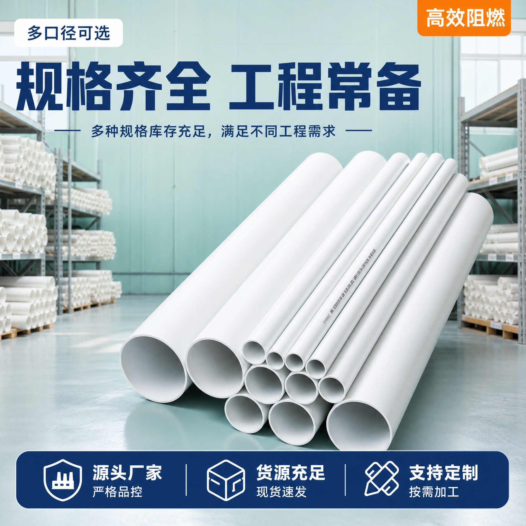 [主图-5] 规格与合作图，主题为多规格与源头合作，帮助采购快… - 图片创意预览