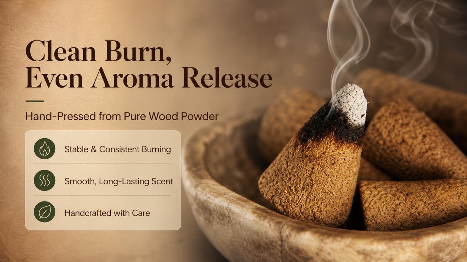 [商品] 使用【图3】燃烧中的 Palo Santo 香锥；保… - 图片创意预览