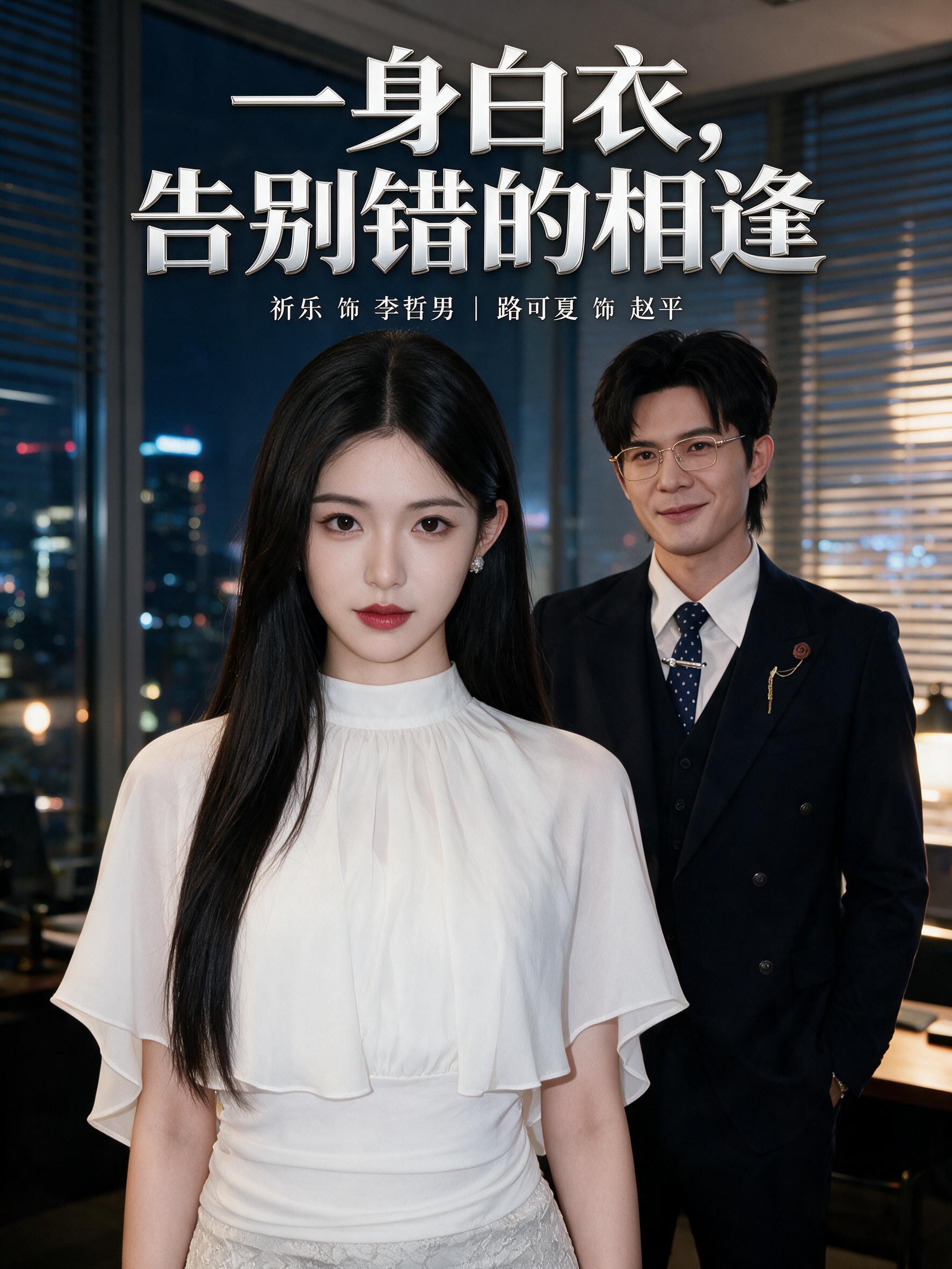 女频都市情感短剧海报，3:4竖版构图，红果短剧爆款风格，女大男… - 图片创意预览