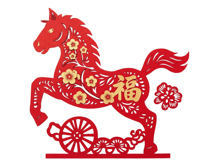 生成一模一样的马，白底背景预览效果