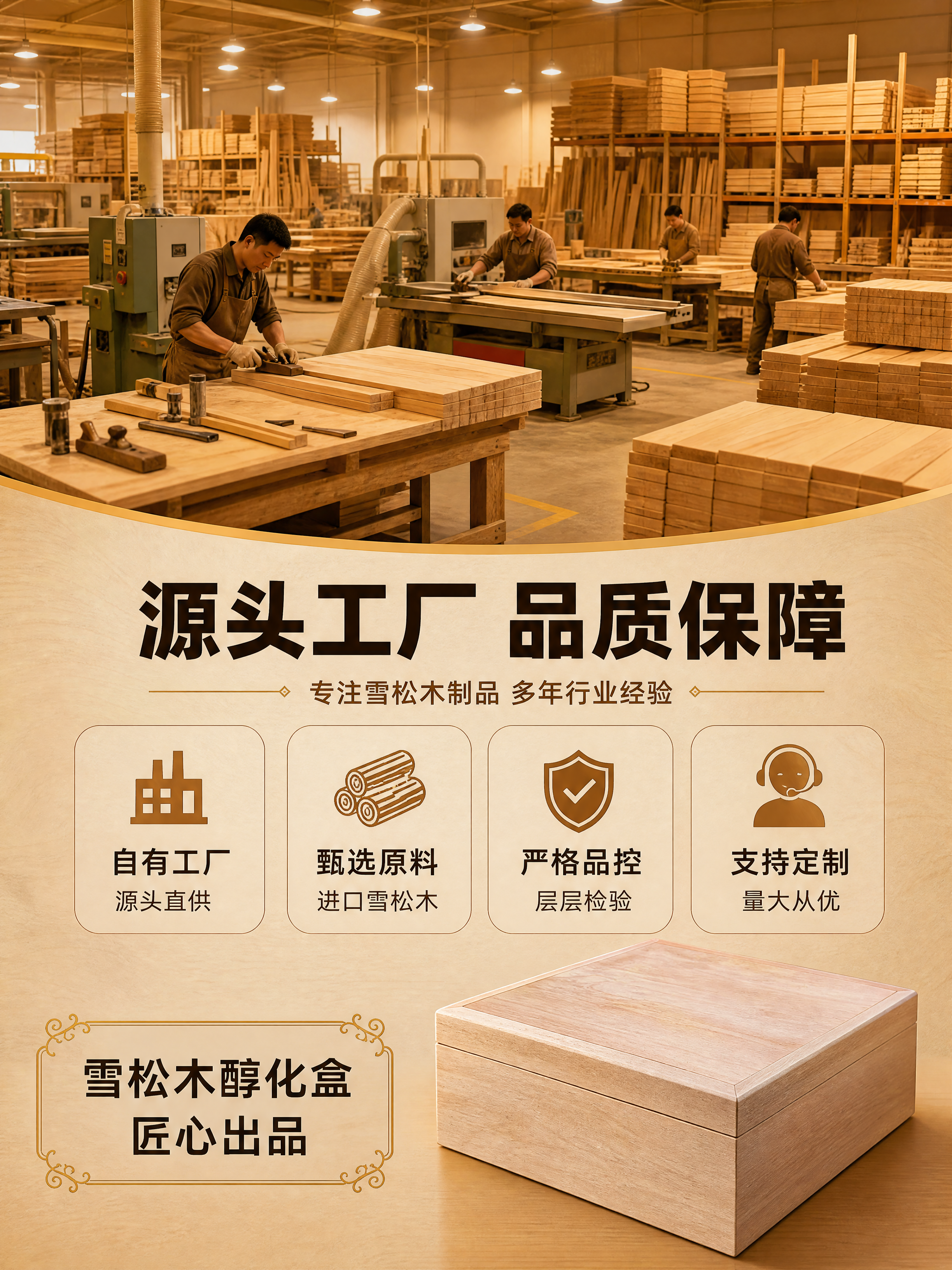 [商品] 雪松木醇化盒80支装产品图，位于画面右下角，占画面2… - 图片创意预览